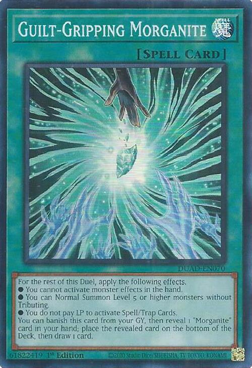 Guilt-Gripping Morganite [DUAD-EN070] Super Rare | Exor Games Summserside