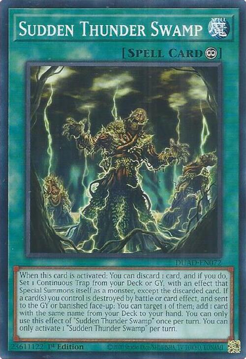 Sudden Thunder Swamp [DUAD-EN072] Common | Exor Games Summserside