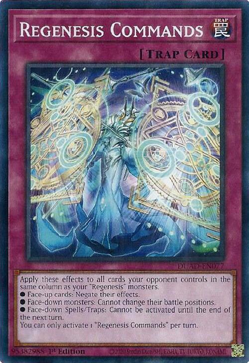 Regenesis Commands [DUAD-EN077] Common | Exor Games Summserside