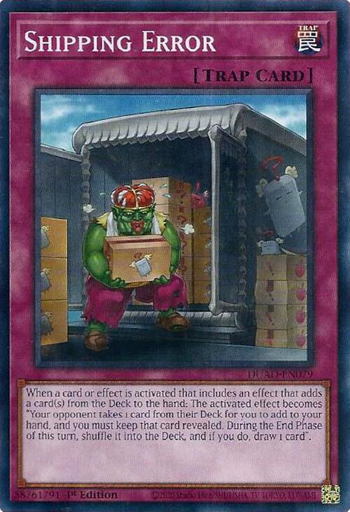 Shipping Error [DUAD-EN079] Common | Exor Games Summserside