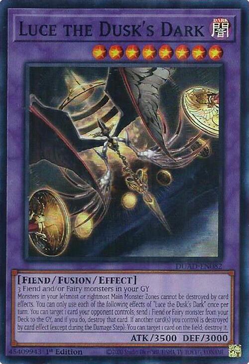 Luce the Dusk's Dark [DUAD-EN082] Super Rare | Exor Games Summserside
