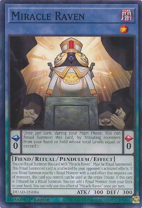 Miracle Raven [DUAD-EN084] Common | Exor Games Summserside