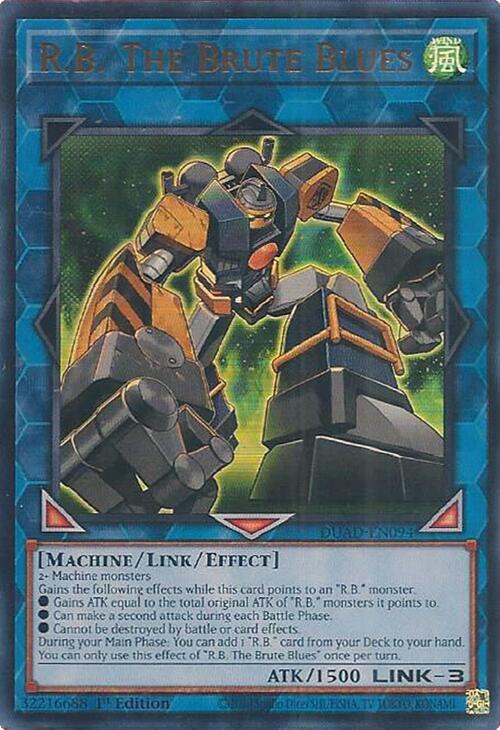R.B. The Brute Blues [DUAD-EN094] Ultra Rare | Exor Games Summserside