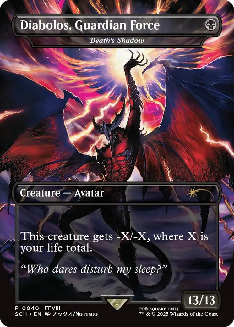 Diabolos, Guardian Force - Death's Shadow [Standard Showdown Promos] | Exor Games Summserside