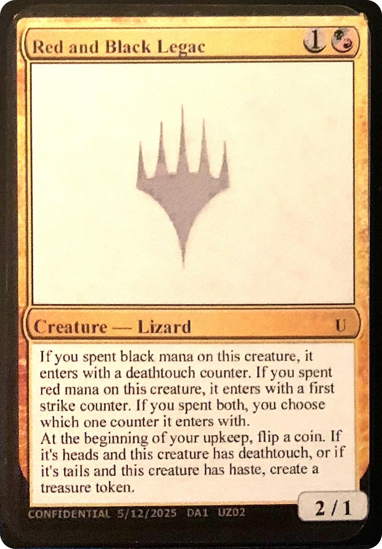 Red and Black Legac [Unknown Event] | Exor Games Summserside