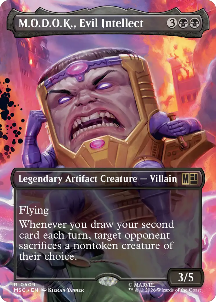 M.O.D.O.K., Evil Intellect (Borderless) [Marvel Super Heroes Commander] | Exor Games Summserside