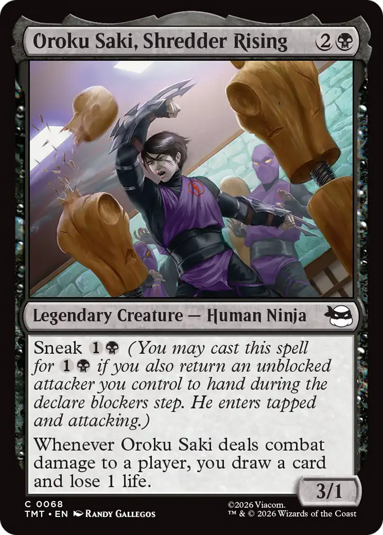 Oroku Saki, Shredder Rising [Teenage Mutant Ninja Turtles] | Exor Games Summserside