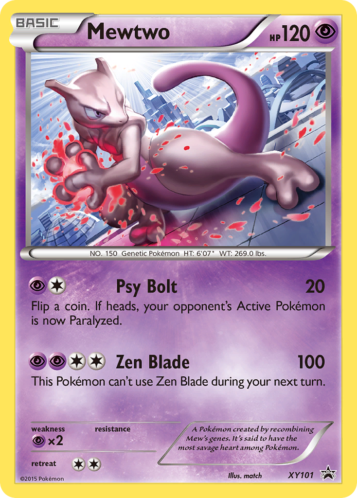 Mewtwo (XY101) [XY: Black Star Promos] | Exor Games Summserside