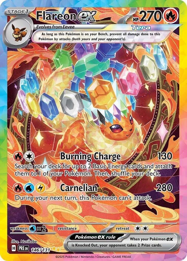 Flareon ex (146/131) [Scarlet & Violet: Prismatic Evolutions] | Exor Games Summserside
