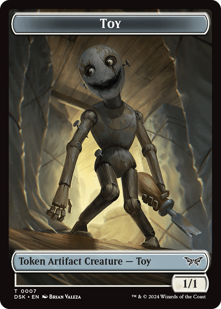 Toy Token [Duskmourn: House of Horror Tokens] | Exor Games Summserside