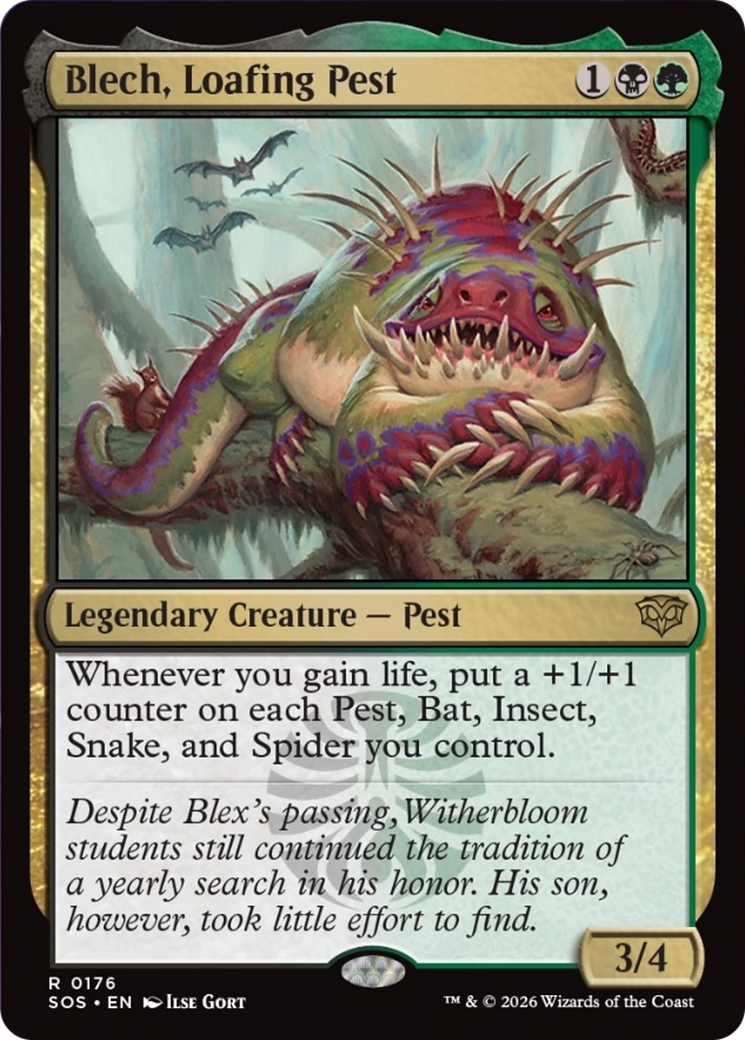 Blech, Loafing Pest [Secrets of Strixhaven] | Exor Games Summserside