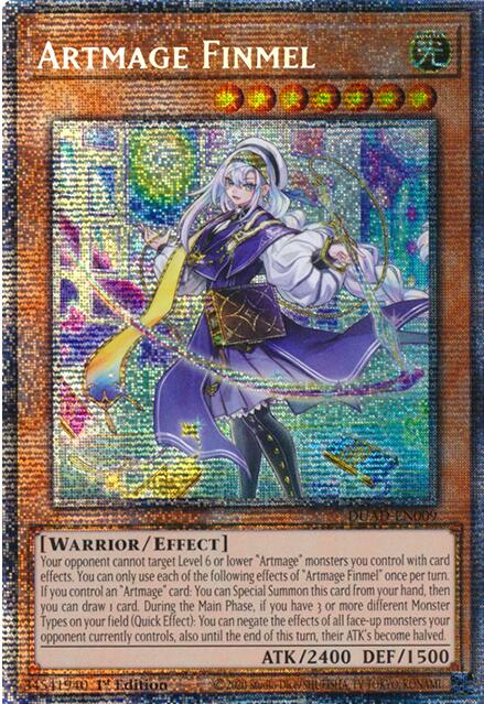 Artmage Finmel (Starlight Rare) [DUAD-EN009] Starlight Rare | Exor Games Summserside