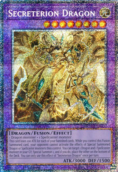 Secreterion Dragon (Starlight Rare) [DUAD-EN037] Starlight Rare | Exor Games Summserside