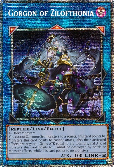 Gorgon of Zilofthonia (Starlight Rare) [DUAD-EN050] Starlight Rare | Exor Games Summserside