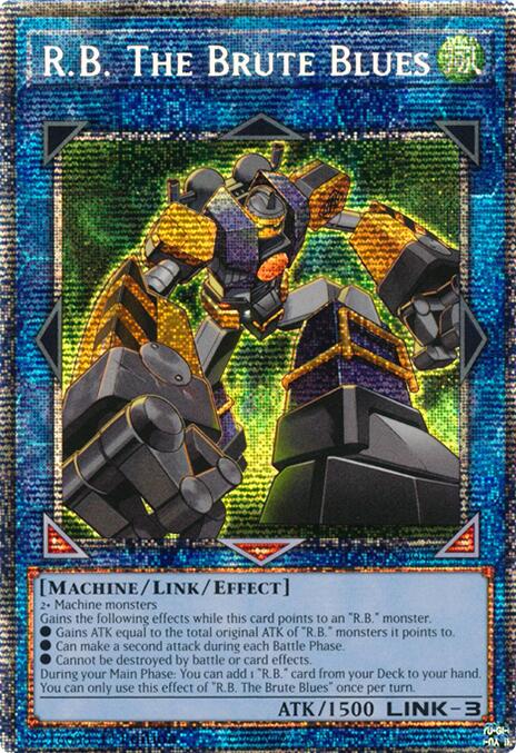 R.B. The Brute Blues (Starlight Rare) [DUAD-EN094] Starlight Rare | Exor Games Summserside