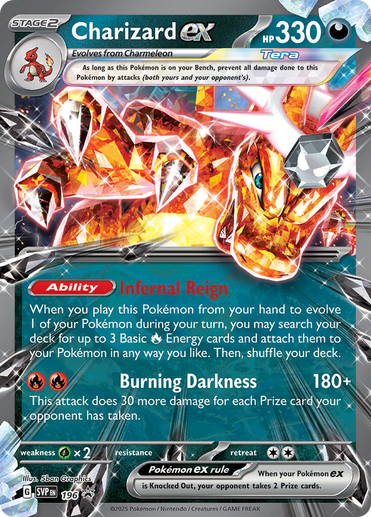 Charizard EX (196) [Scarlet & Violet: Black Star Promos] | Exor Games Summserside