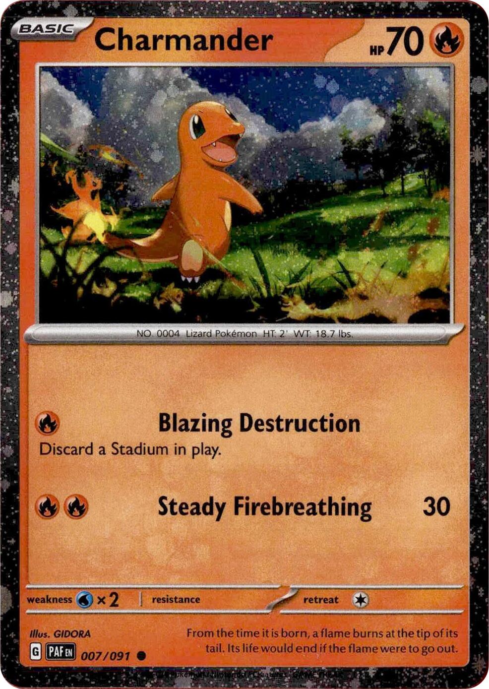 Charmander (007/091) (Cosmos Holo) [Miscellaneous Cards] | Exor Games Summserside