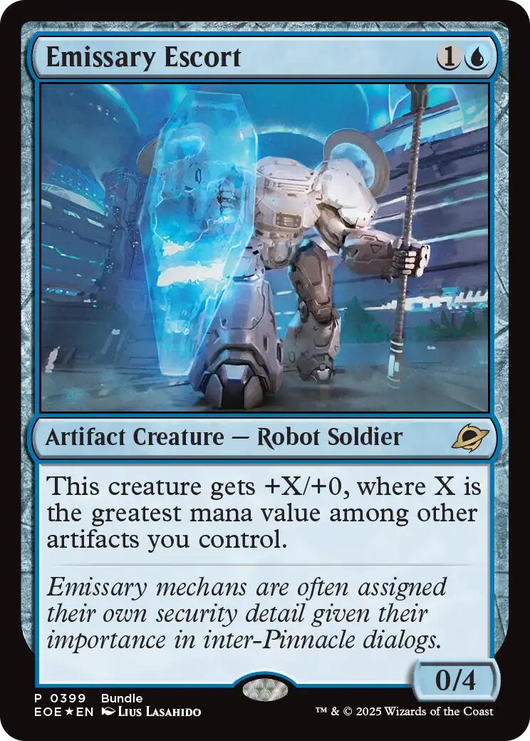 Emissary Escort (Bundle) [Edge of Eternities Promo Pack] | Exor Games Summserside