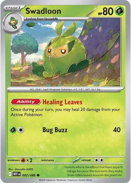 Swadloon (002/086) [Scarlet & Violet: White Flare] | Exor Games Summserside