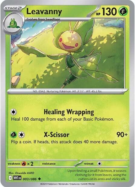 Leavanny (003/086) [Scarlet & Violet: White Flare] | Exor Games Summserside