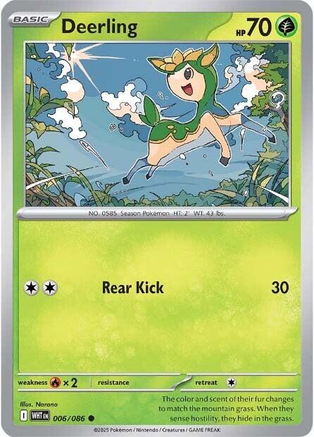Deerling (006/086) [Scarlet & Violet: White Flare] | Exor Games Summserside