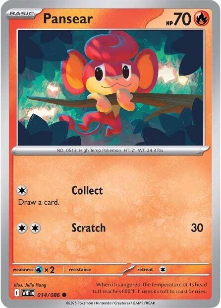 Pansear (014/086) [Scarlet & Violet: White Flare] | Exor Games Summserside