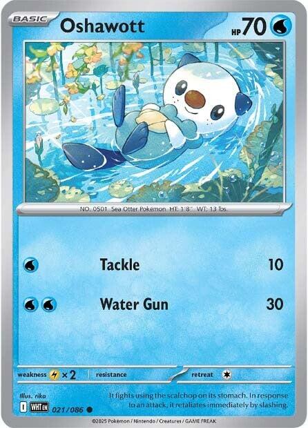 Oshawott (021/086) [Scarlet & Violet: White Flare] | Exor Games Summserside