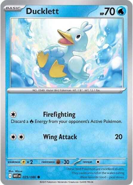 Ducklett (025/086) [Scarlet & Violet: White Flare] | Exor Games Summserside