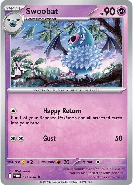 Swoobat (037/086) [Scarlet & Violet: White Flare] | Exor Games Summserside