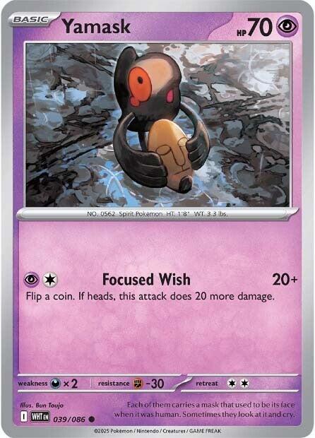 Yamask (039/086) [Scarlet & Violet: White Flare] | Exor Games Summserside