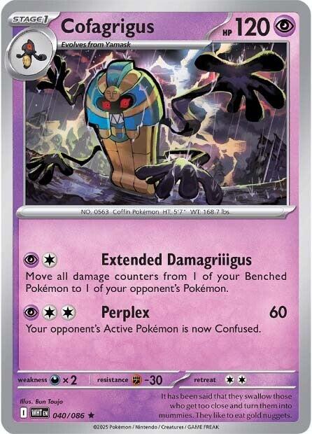Cofagrigus (040/086) [Scarlet & Violet: White Flare] | Exor Games Summserside