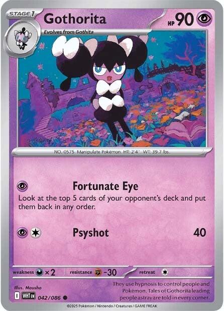 Gothorita (042/086) [Scarlet & Violet: White Flare] | Exor Games Summserside