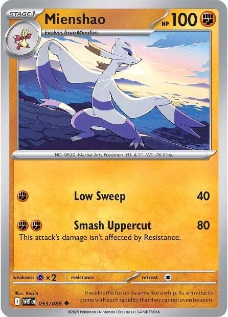 Mienshao (053/086) [Scarlet & Violet: White Flare] | Exor Games Summserside
