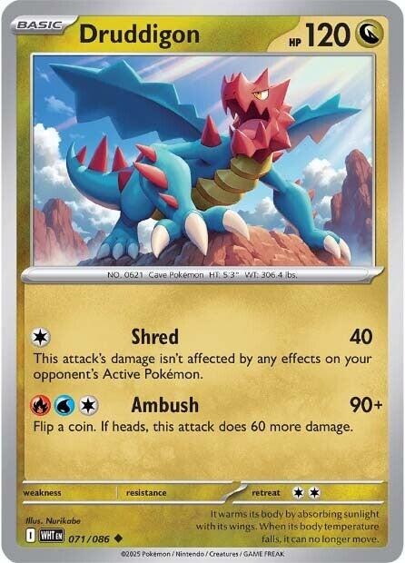 Druddigon (071/086) [Scarlet & Violet: White Flare] | Exor Games Summserside