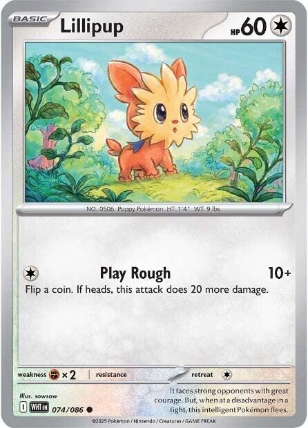 Lillipup (074/086) [Scarlet & Violet: White Flare] | Exor Games Summserside
