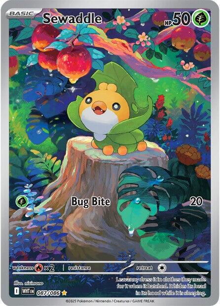 Sewaddle (087/086) [Scarlet & Violet: White Flare] | Exor Games Summserside