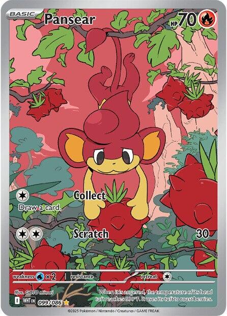 Pansear (099/086) [Scarlet & Violet: White Flare] | Exor Games Summserside
