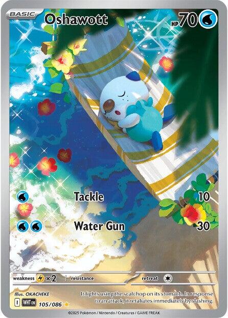 Oshawott (105/086) [Scarlet & Violet: White Flare] | Exor Games Summserside