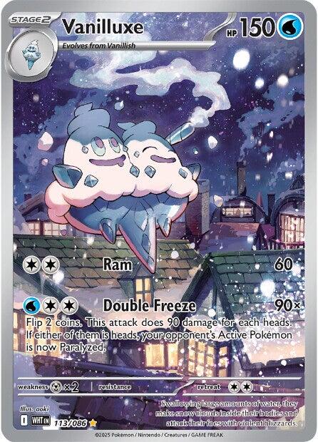 Vanilluxe (113/086) [Scarlet & Violet: White Flare] | Exor Games Summserside