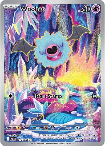 Woobat (119/086) [Scarlet & Violet: White Flare] | Exor Games Summserside