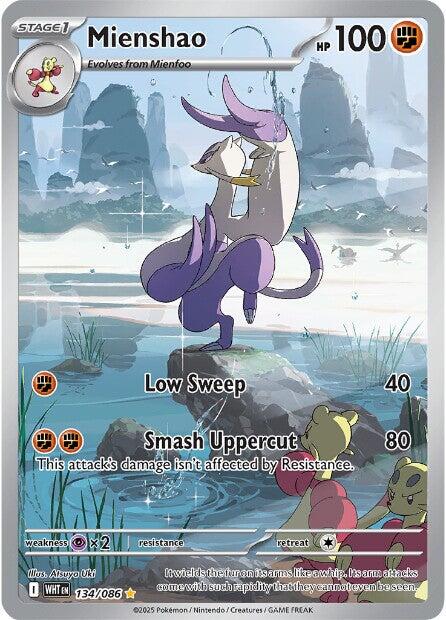 Mienshao (134/086) [Scarlet & Violet: White Flare] | Exor Games Summserside