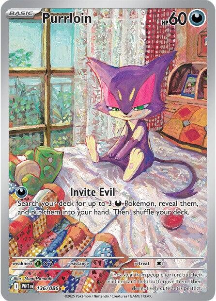 Purrloin (136/086) [Scarlet & Violet: White Flare] | Exor Games Summserside