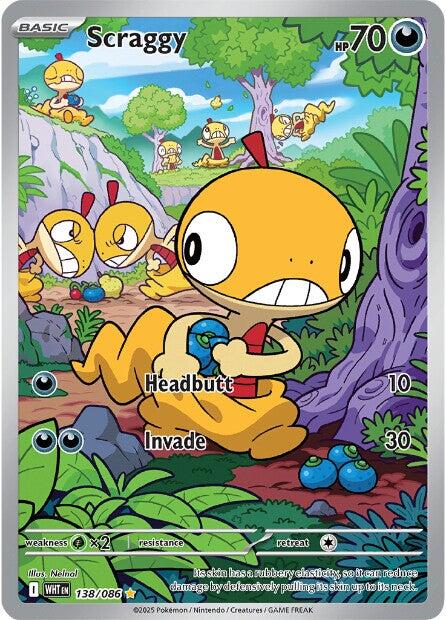Scraggy (138/086) [Scarlet & Violet: White Flare] | Exor Games Summserside
