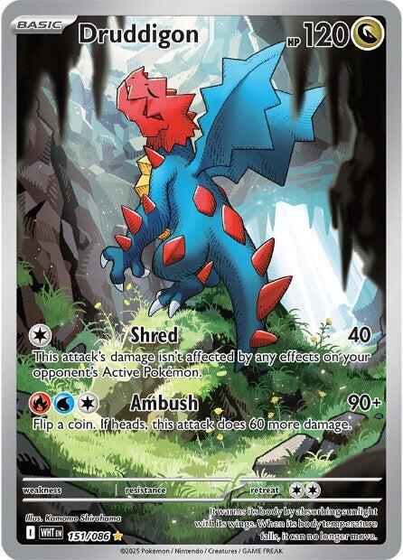 Druddigon (151/086) [Scarlet & Violet: White Flare] | Exor Games Summserside