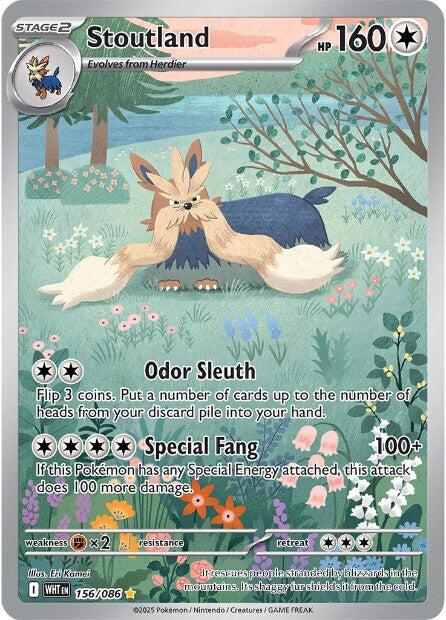 Stoutland (156/086) [Scarlet & Violet: White Flare] | Exor Games Summserside