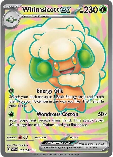 Whimsicott ex (157/086) [Scarlet & Violet: White Flare] | Exor Games Summserside
