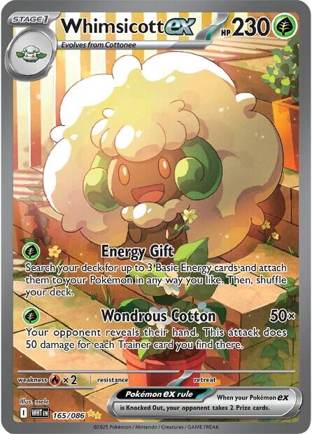 Whimsicott ex (165/086) [Scarlet & Violet: White Flare] | Exor Games Summserside