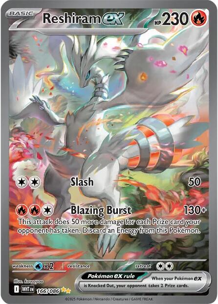 Reshiram ex (166/086) [Scarlet & Violet: White Flare] | Exor Games Summserside