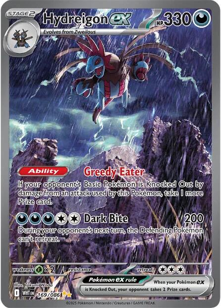 Hydreigon ex (169/086) [Scarlet & Violet: White Flare] | Exor Games Summserside