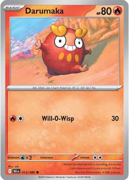 Darumaka (013/086) [Scarlet & Violet: Black Bolt] | Exor Games Summserside
